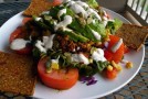Recipe: Raw Taco Salad with Cilantro Lime Dressing