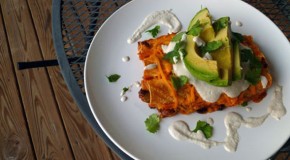 Recipe: Scrumptious Black Bean and Chorizo Enchiladas
