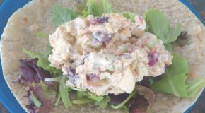 Chicken-less Salad Wrap