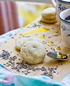 Lavender Mint Tea Cookies