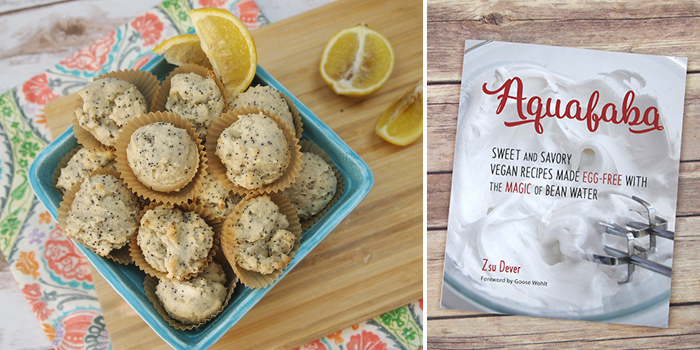 Vegan Lemon Poppy Seed Muffins From Aquafaba By Zsu Dever Chic Vegan