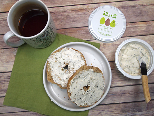 review for vegan kite hill cream cheese